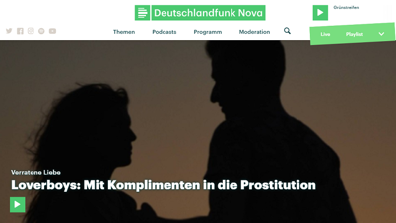 Loverboys: Mit Komplimente in der Prostitution